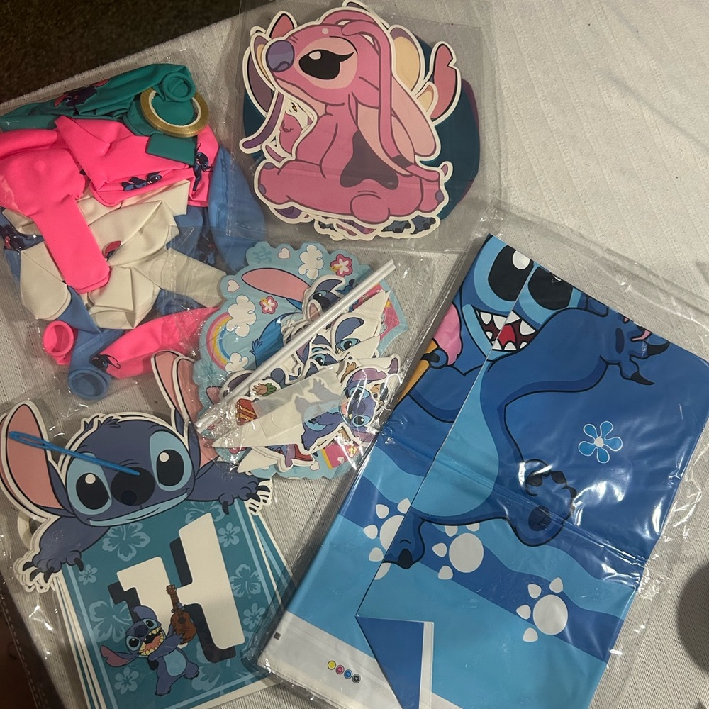 Stitch Party Decoration Set